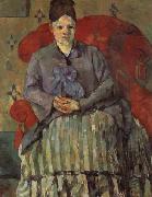 Paul Cezanne Madame Cezanne in a Red Armchair china oil painting reproduction